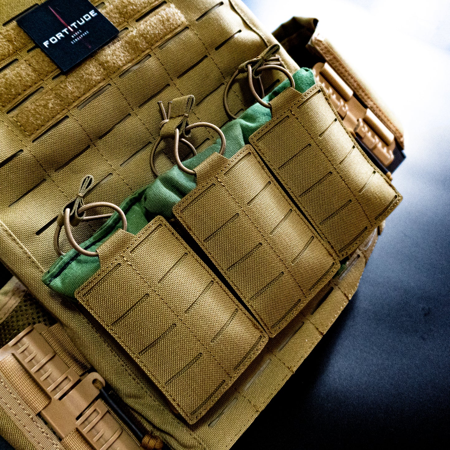 Crucible Ruck Weights - 2 x 1 KG (2KG Set) - FORTITUDE WORKS SINGAPORE