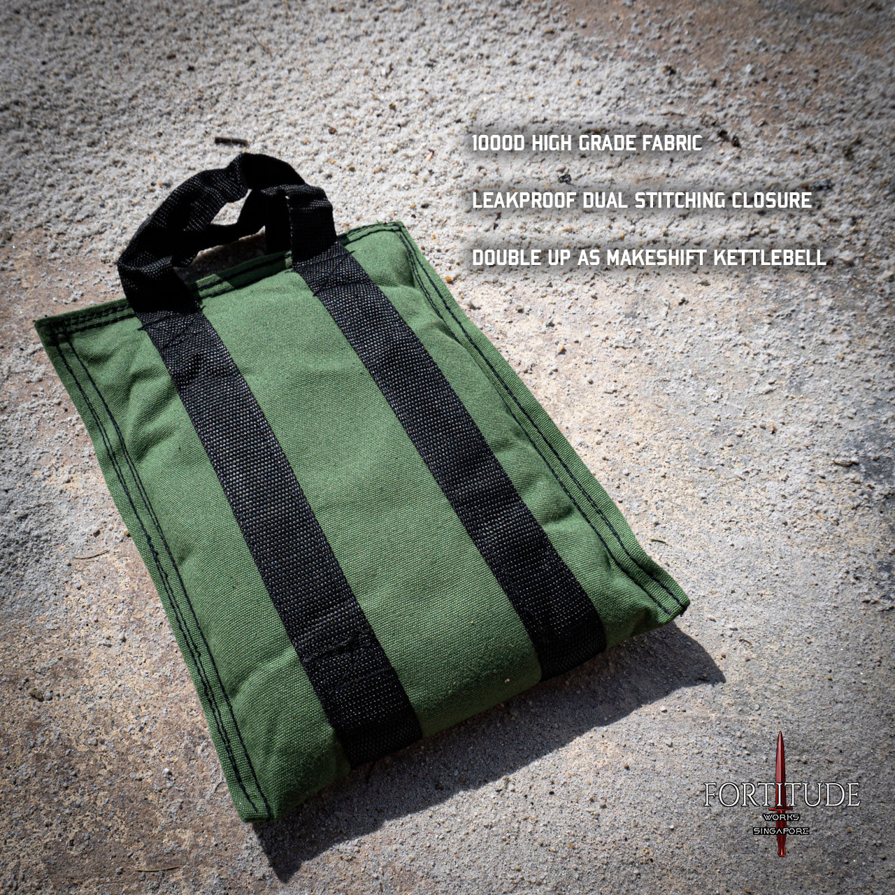 CRUCIBLE RUCK WEIGHTS - 5KG - FORTITUDE WORKS SINGAPORE