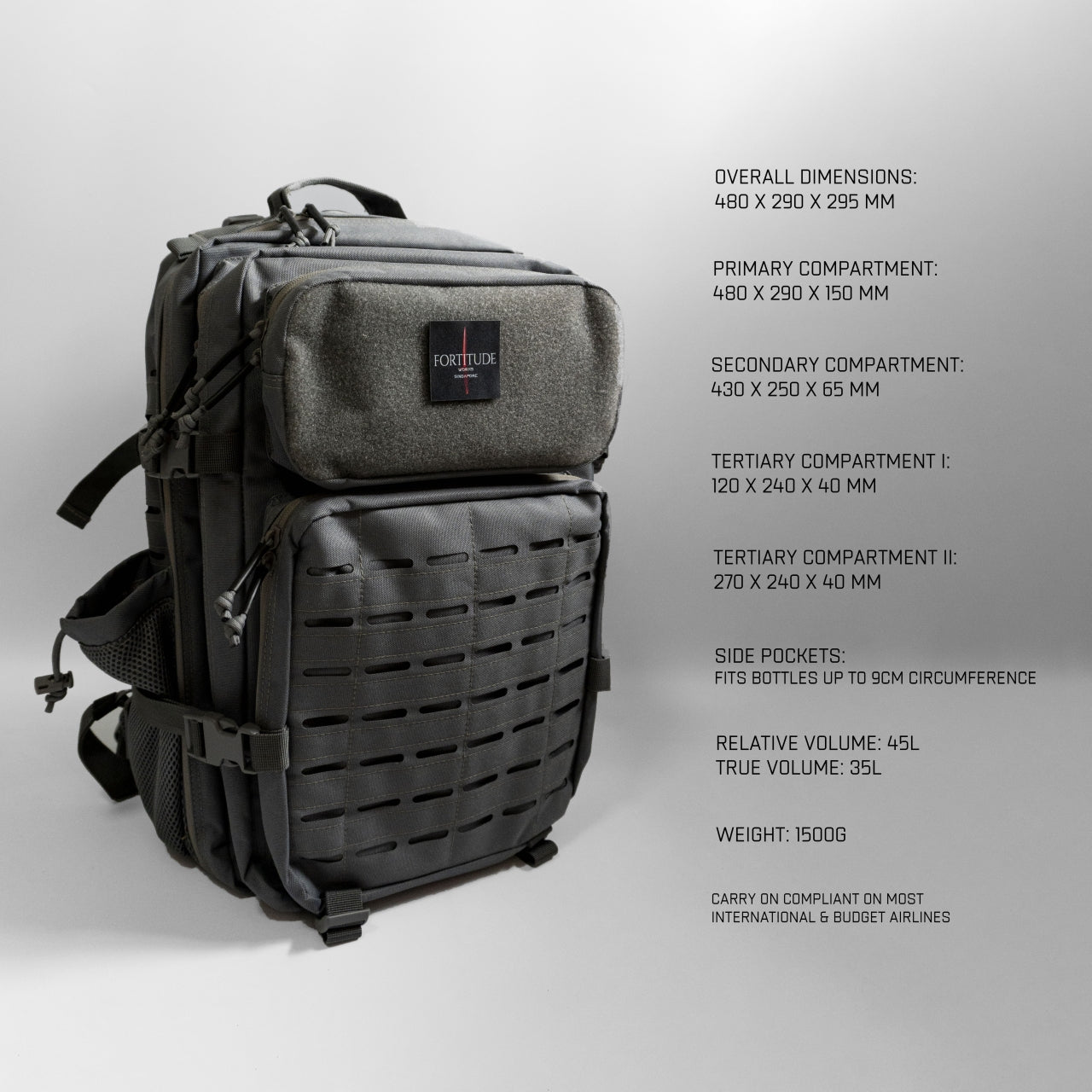 FORT Assault Pack MKII - FORTITUDE WORKS SINGAPORE
