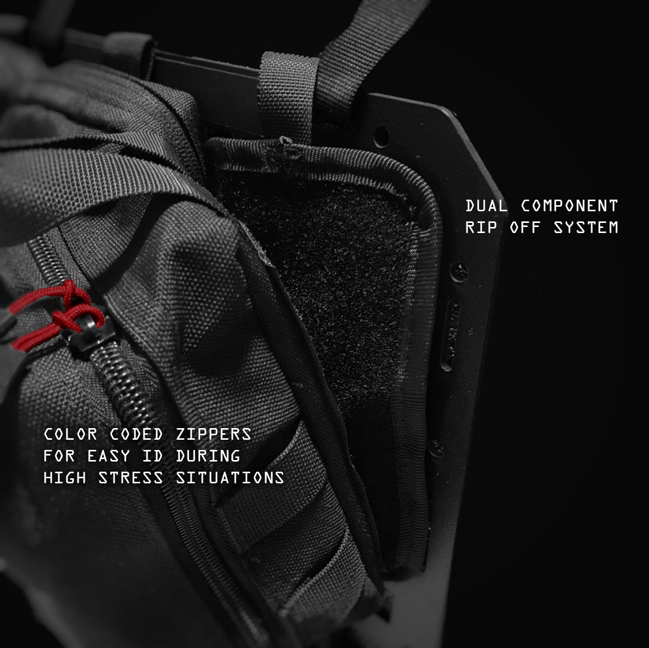 MD01 Detachable Medical Pouch - FORTITUDE WORKS SINGAPORE