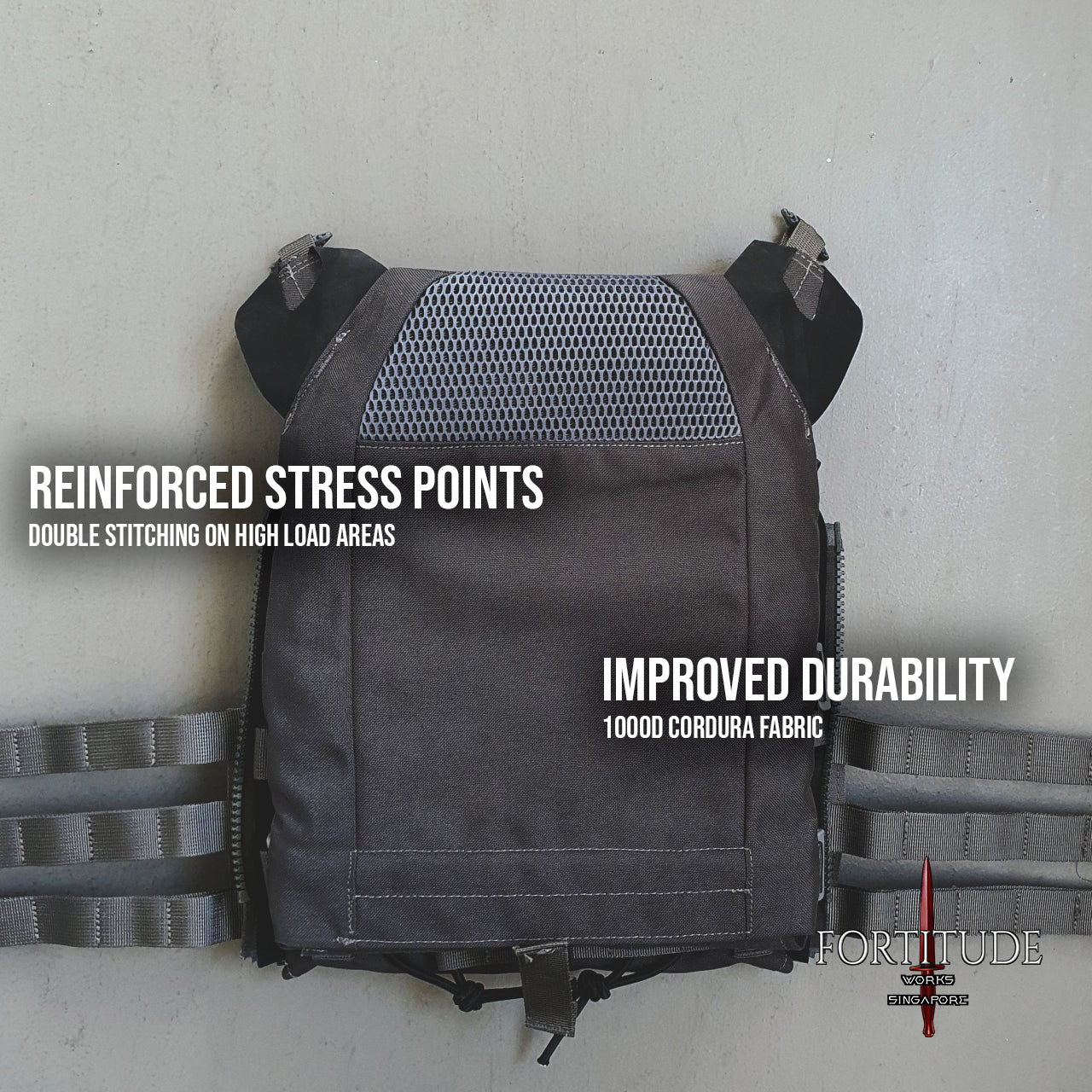 Minimalist Plate Carrier MK II - FORTITUDE WORKS SINGAPORE