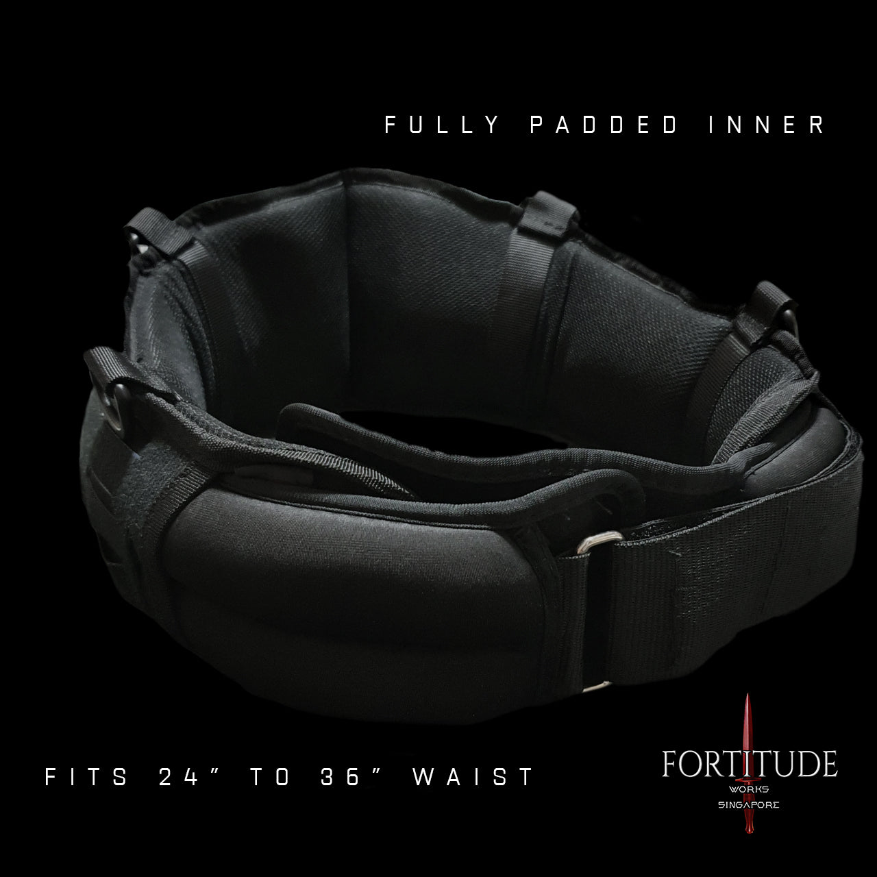 MJOLNIR WEIGHTED BELT 5KG (MWB) - FORTITUDE WORKS SINGAPORE