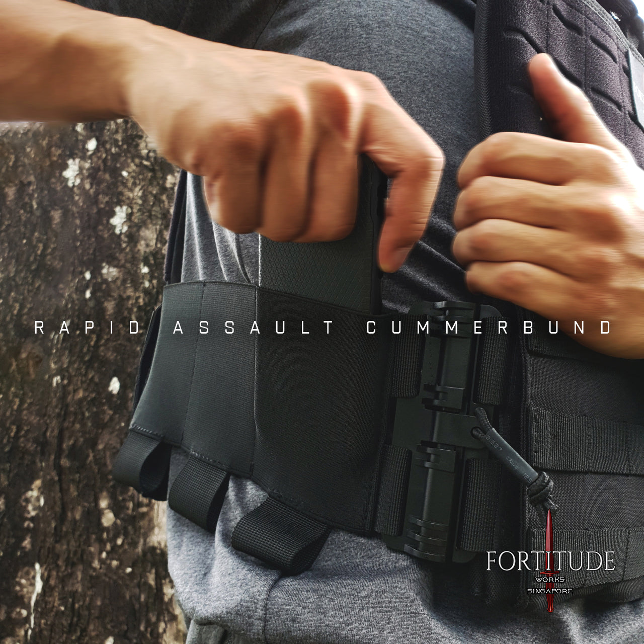 RAPID ASSAULT CUMMERBUND - FORTITUDE WORKS SINGAPORE