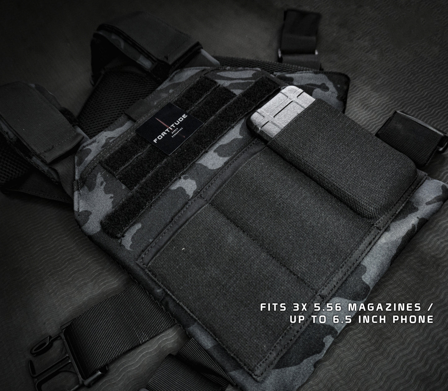 SLIM PROFILE TRIPLE MAG POUCH - FORTITUDE WORKS SINGAPORE