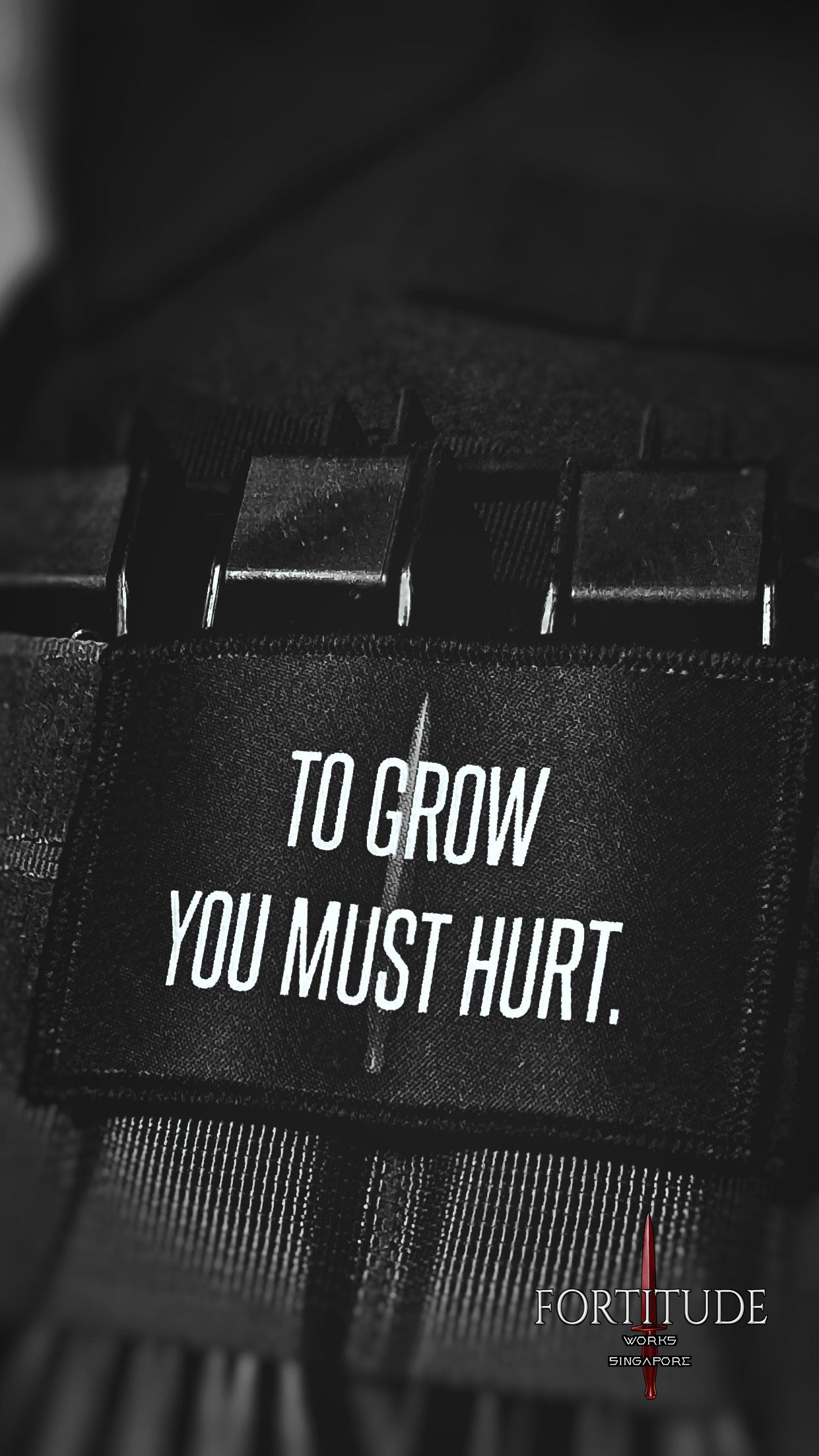 TO GROW YOU MUST HURT - FORTITUDE WORKS SINGAPORE