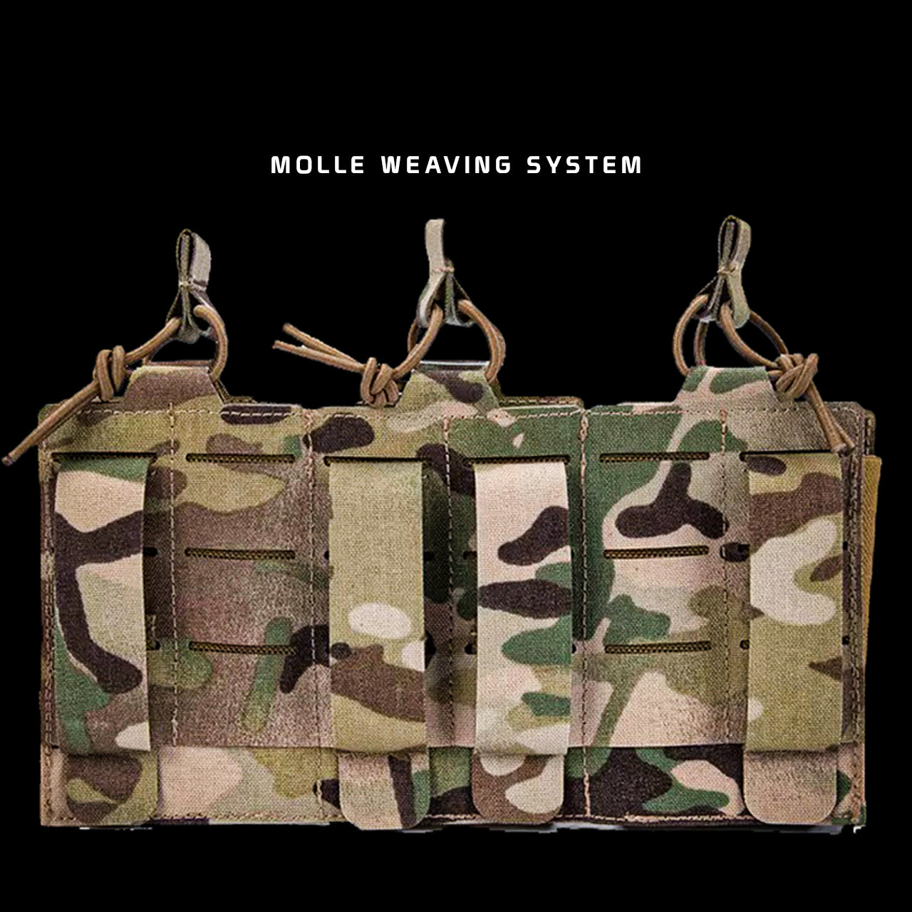 WARFIGHTER TRIPLE MAG POUCH - FORTITUDE WORKS SINGAPORE
