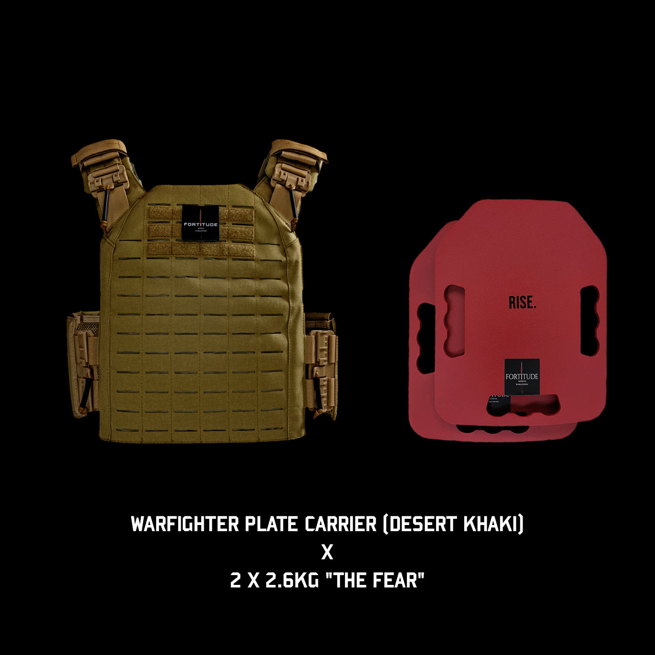 WARFIGHTER Plate Carrier - FORTITUDE WORKS SINGAPORE