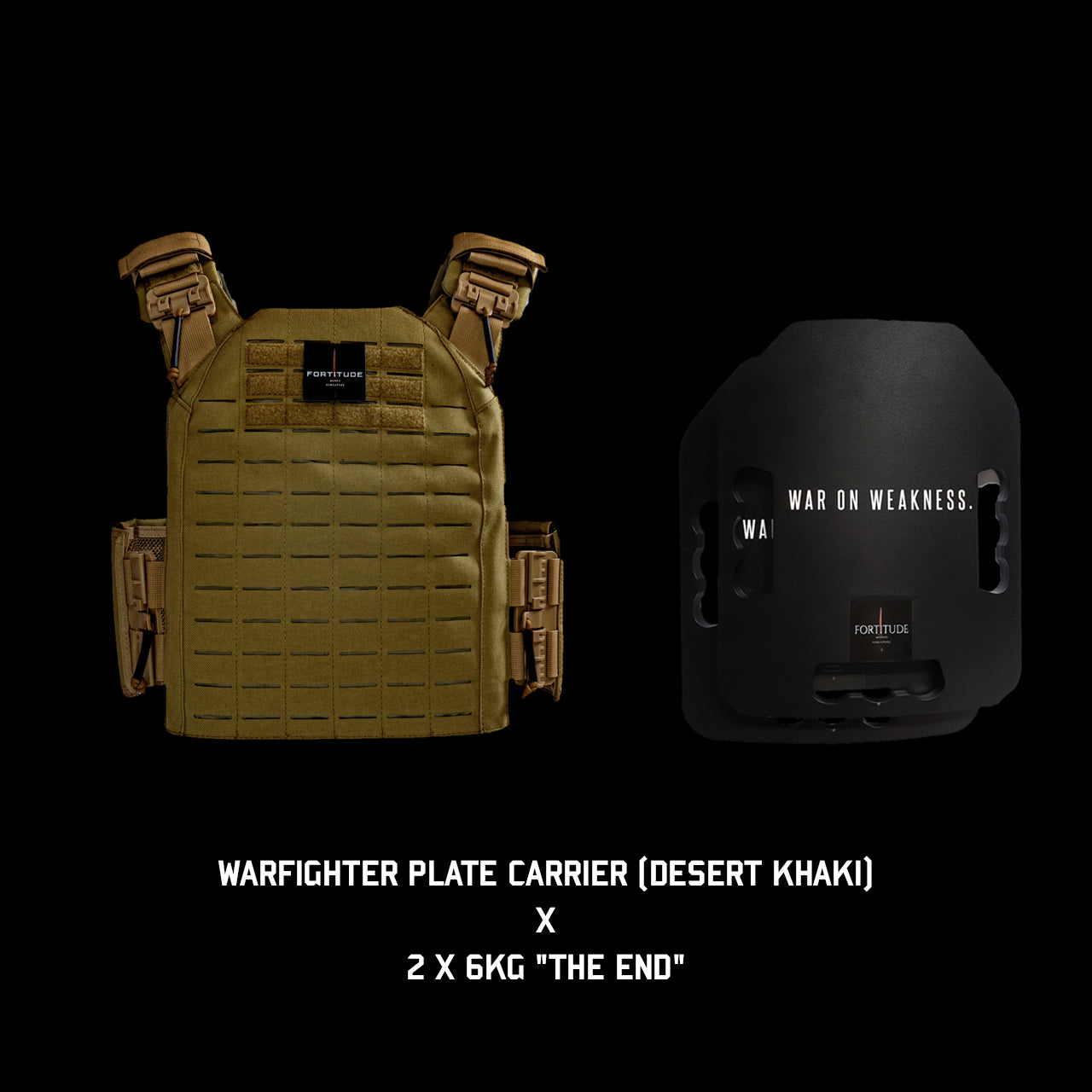 WARFIGHTER Plate Carrier - FORTITUDE WORKS SINGAPORE