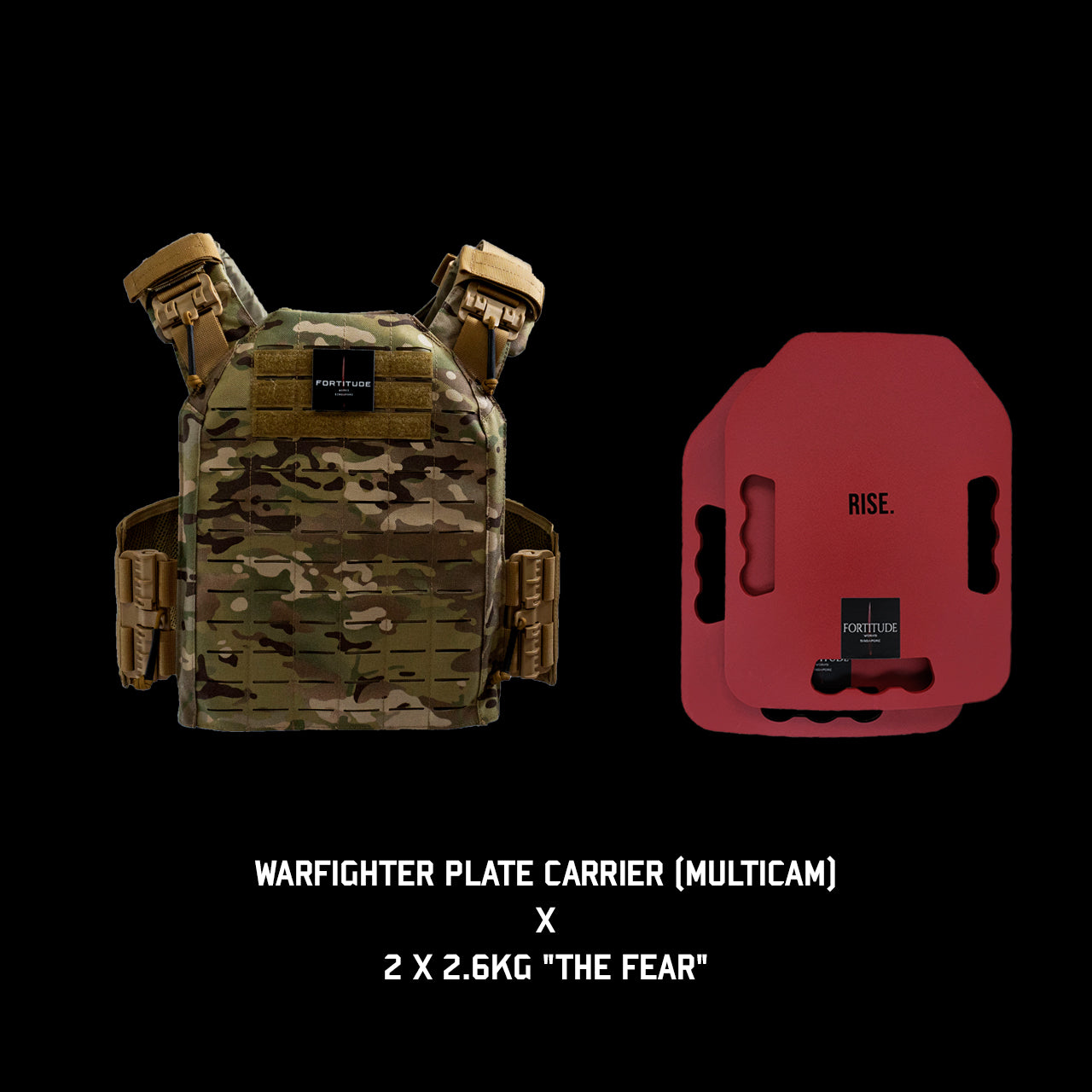 WARFIGHTER Plate Carrier - FORTITUDE WORKS SINGAPORE