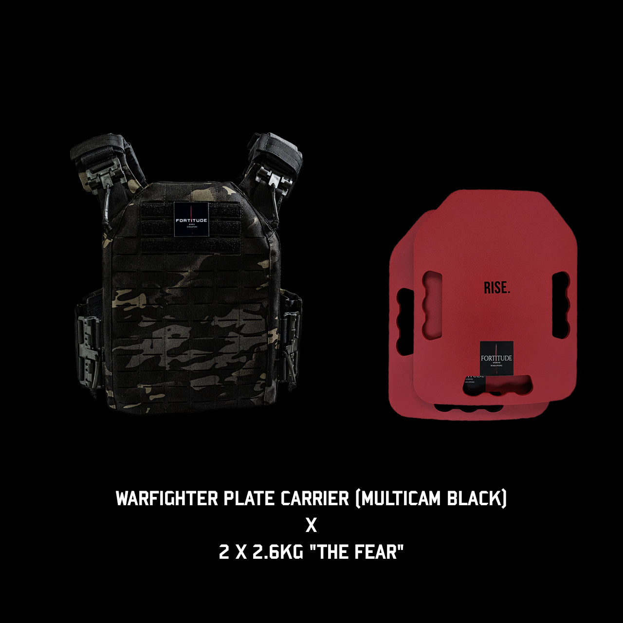 WARFIGHTER Plate Carrier - FORTITUDE WORKS SINGAPORE