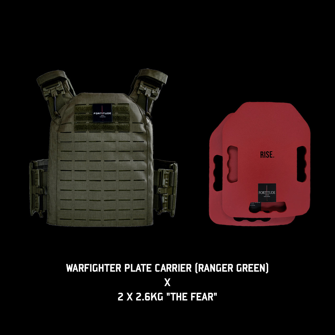 WARFIGHTER Plate Carrier - FORTITUDE WORKS SINGAPORE