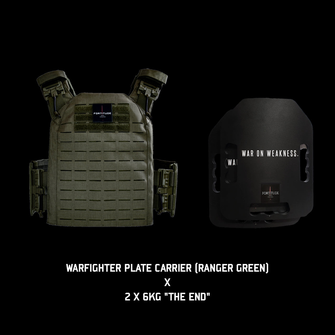 WARFIGHTER Plate Carrier - FORTITUDE WORKS SINGAPORE