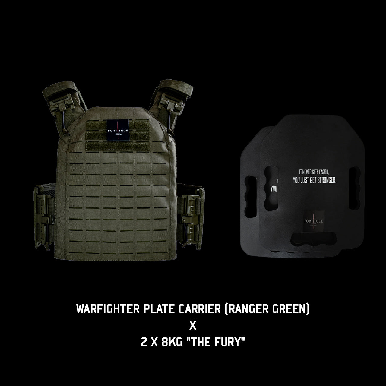 WARFIGHTER Plate Carrier - FORTITUDE WORKS SINGAPORE