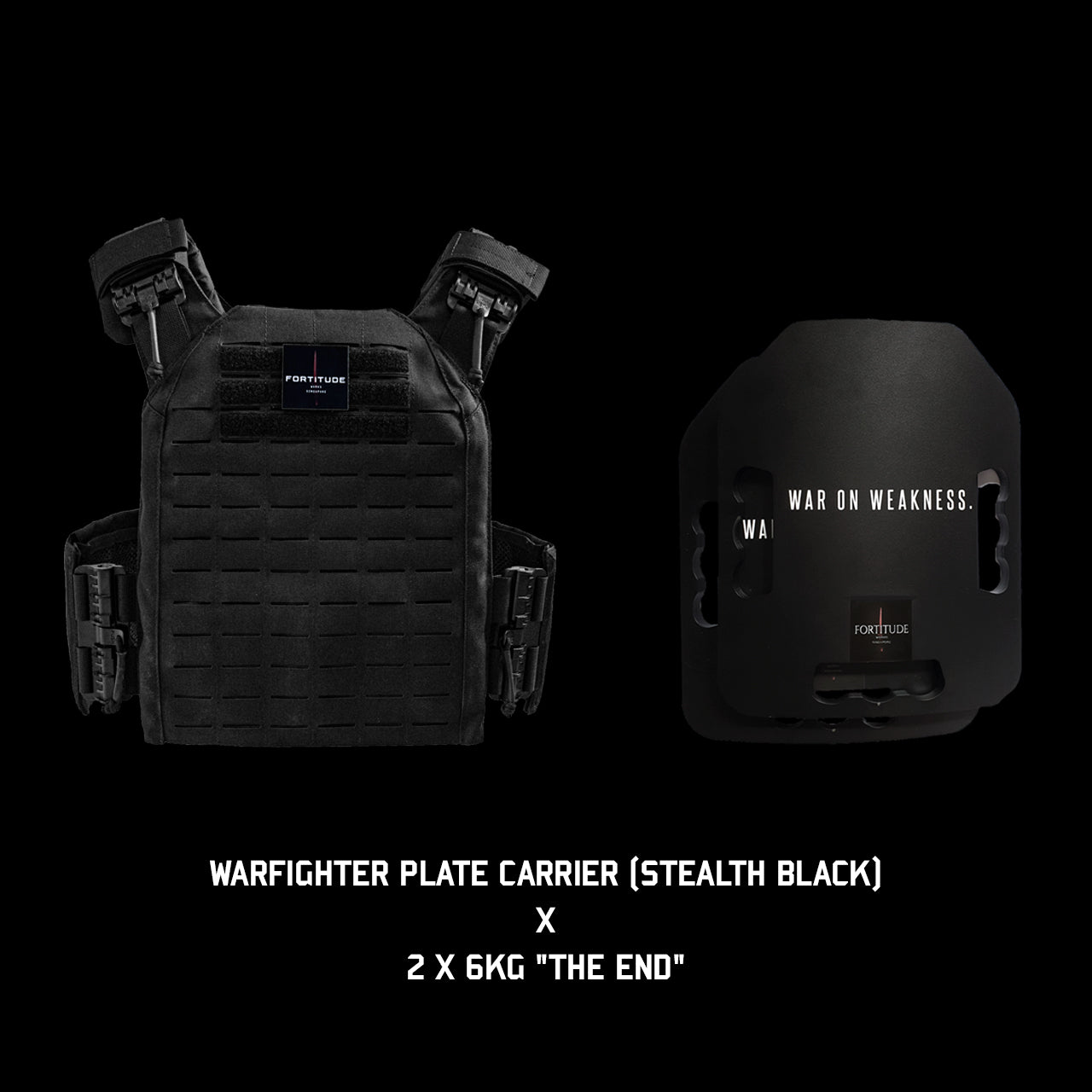 WARFIGHTER Plate Carrier - FORTITUDE WORKS SINGAPORE