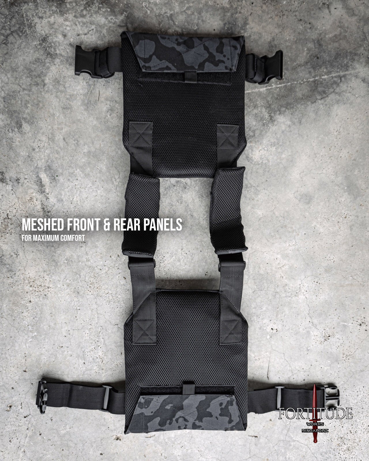 MJOLNIR Weighted Vest 9KG (MWV-H) - FORTITUDE WORKS SINGAPORE