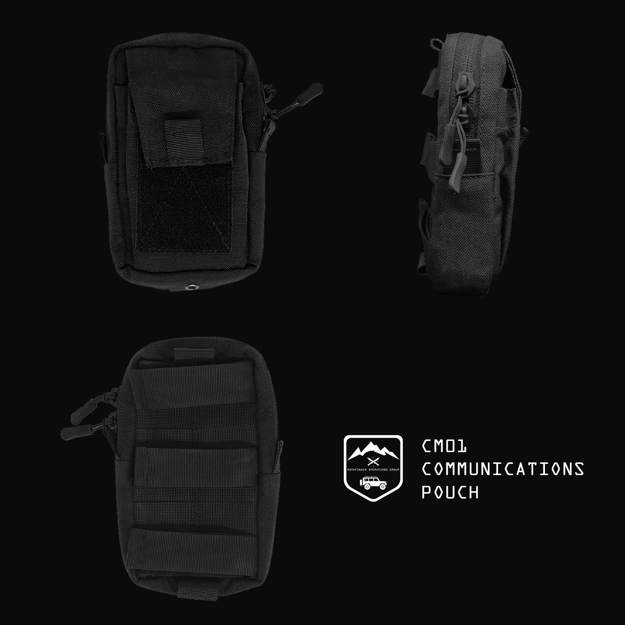 CM01 Communications Pouch - FORTITUDE WORKS SINGAPORE