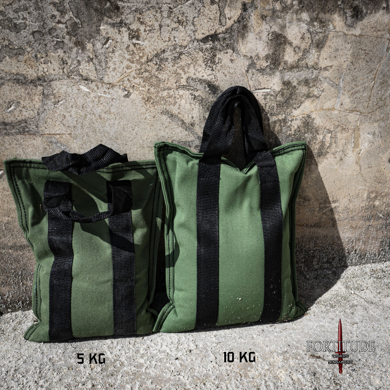 CRUCIBLE RUCK WEIGHTS - 5KG - FORTITUDE WORKS SINGAPORE