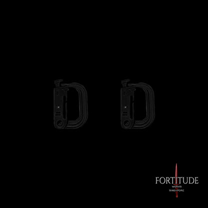 D-RING CARABINER - 2 Pack - FORTITUDE WORKS SINGAPORE