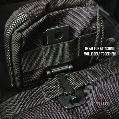 MOLLE CLIPS - 2 Pack - FORTITUDE WORKS SINGAPORE
