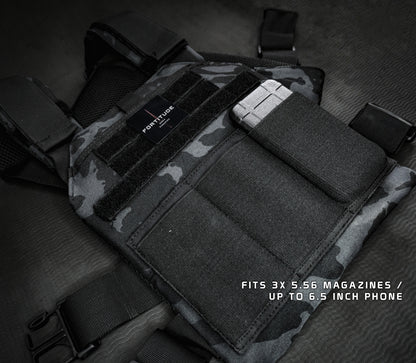 SLIM PROFILE TRIPLE MAG POUCH - FORTITUDE WORKS SINGAPORE