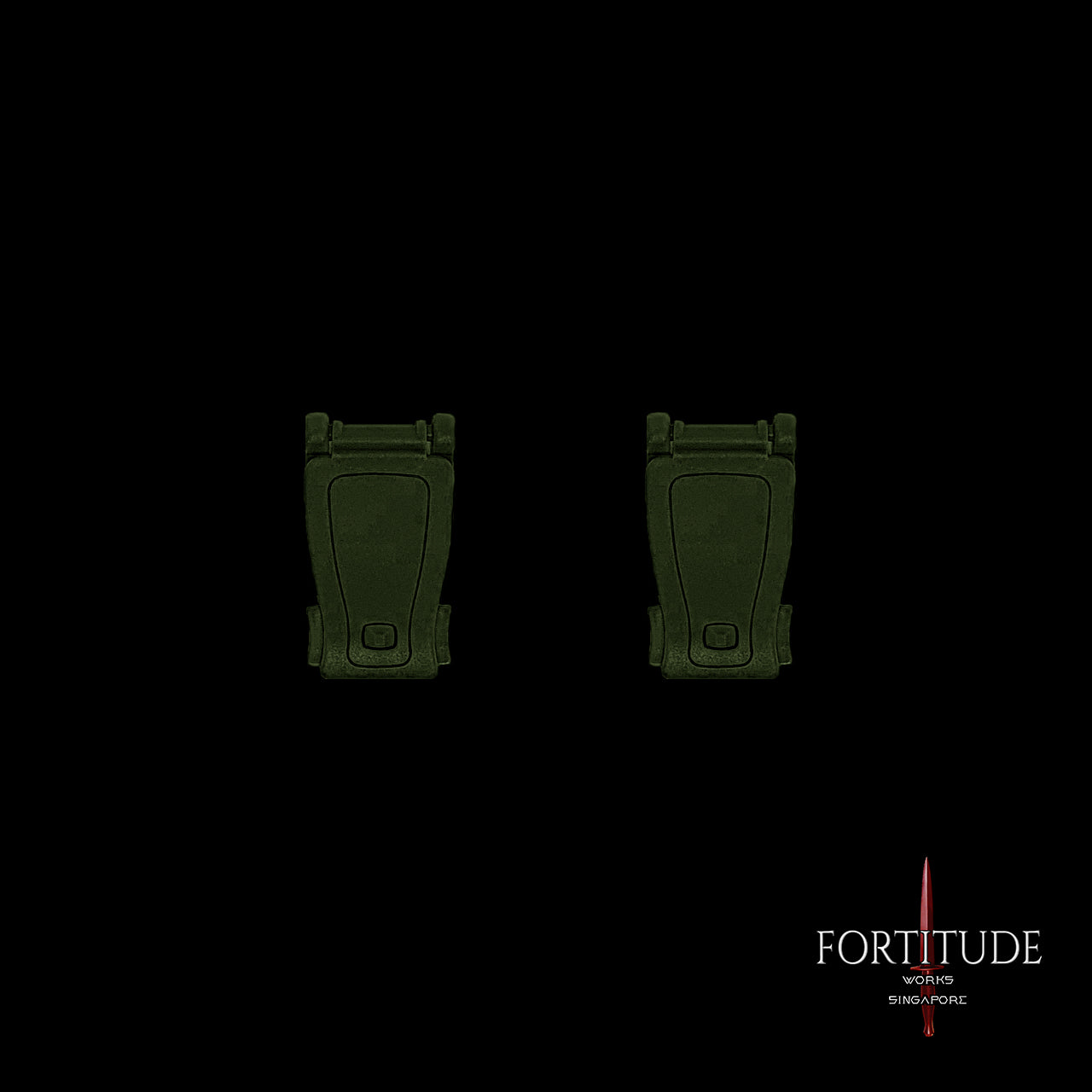 MOLLE CLIPS - 2 Pack - FORTITUDE WORKS SINGAPORE