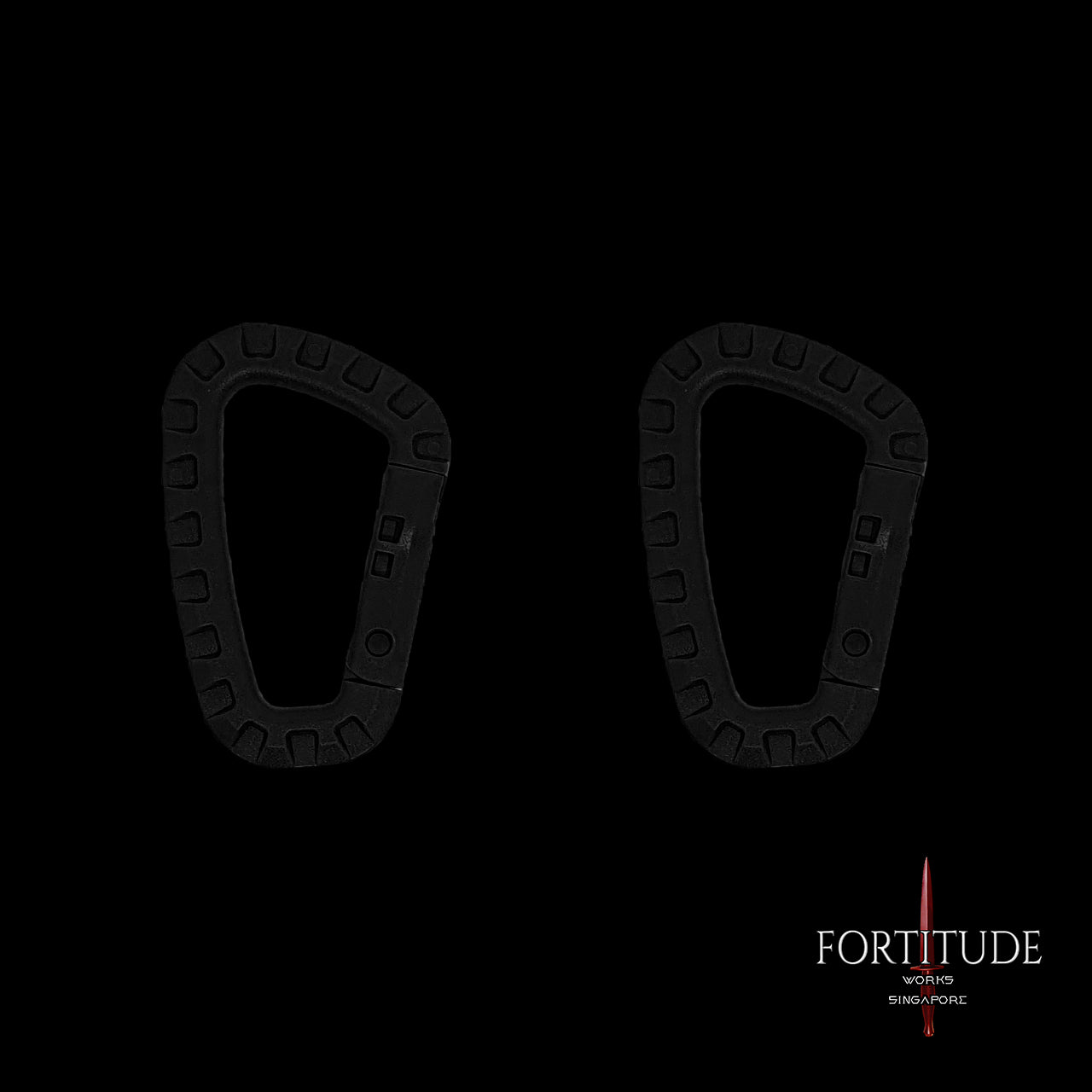 STEALTH CARABINER - 2 Pack - FORTITUDE WORKS SINGAPORE