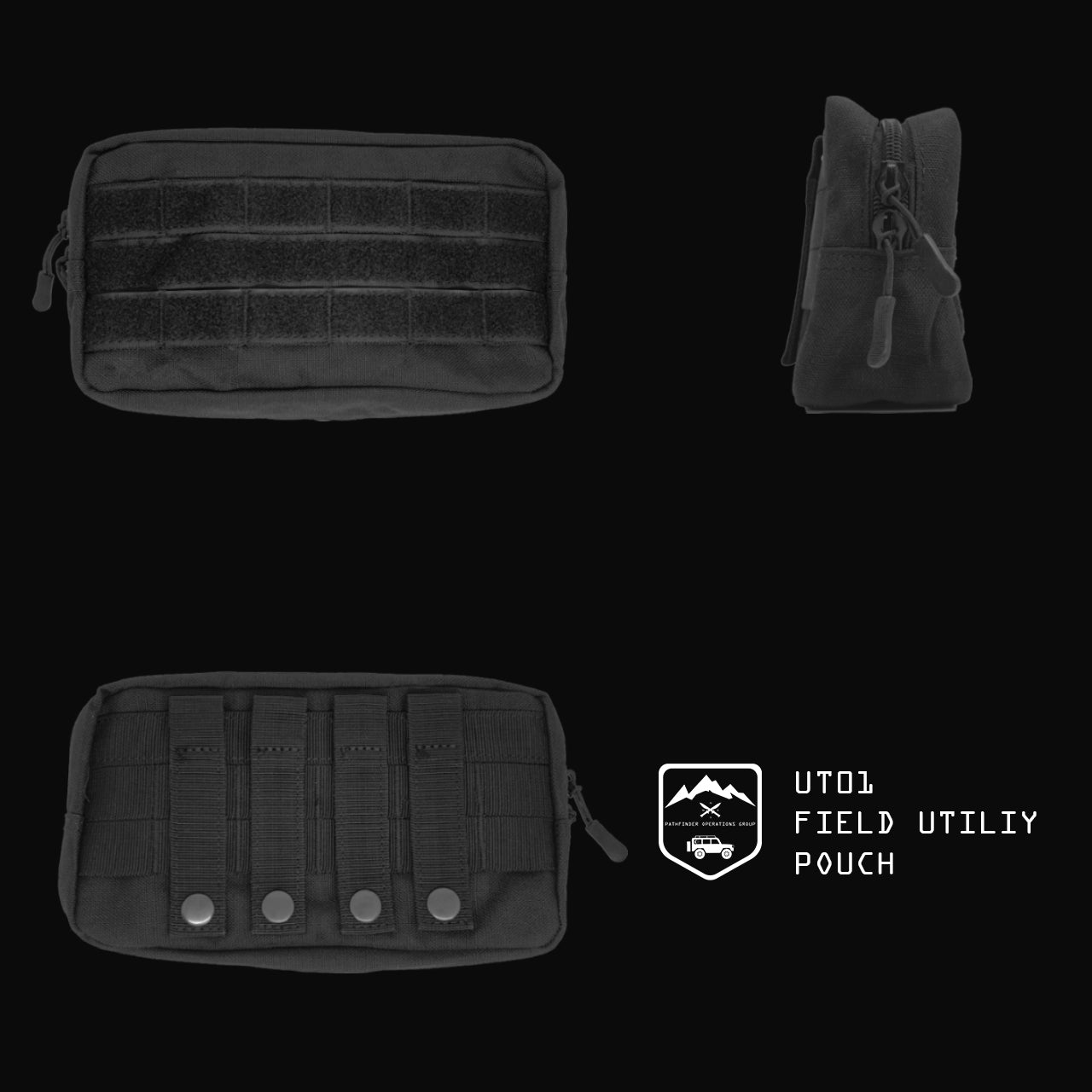 UT01 Utility Pouch - FORTITUDE WORKS SINGAPORE