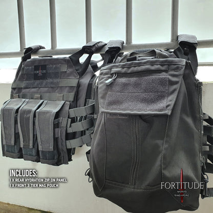 MINIMALIST MKII EXTENDED MISSIONS PACK (MILITARY GREY) - FORTITUDE WORKS SINGAPORE