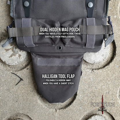 MINIMALIST MKII EXTENDED MISSIONS PACK (MILITARY GREY) - FORTITUDE WORKS SINGAPORE